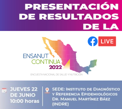 Presentación de Resultados de la ENSANUT CONTINUA 2022. image
